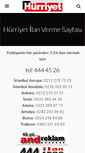 Mobile Screenshot of hurriyetilanajansi.net